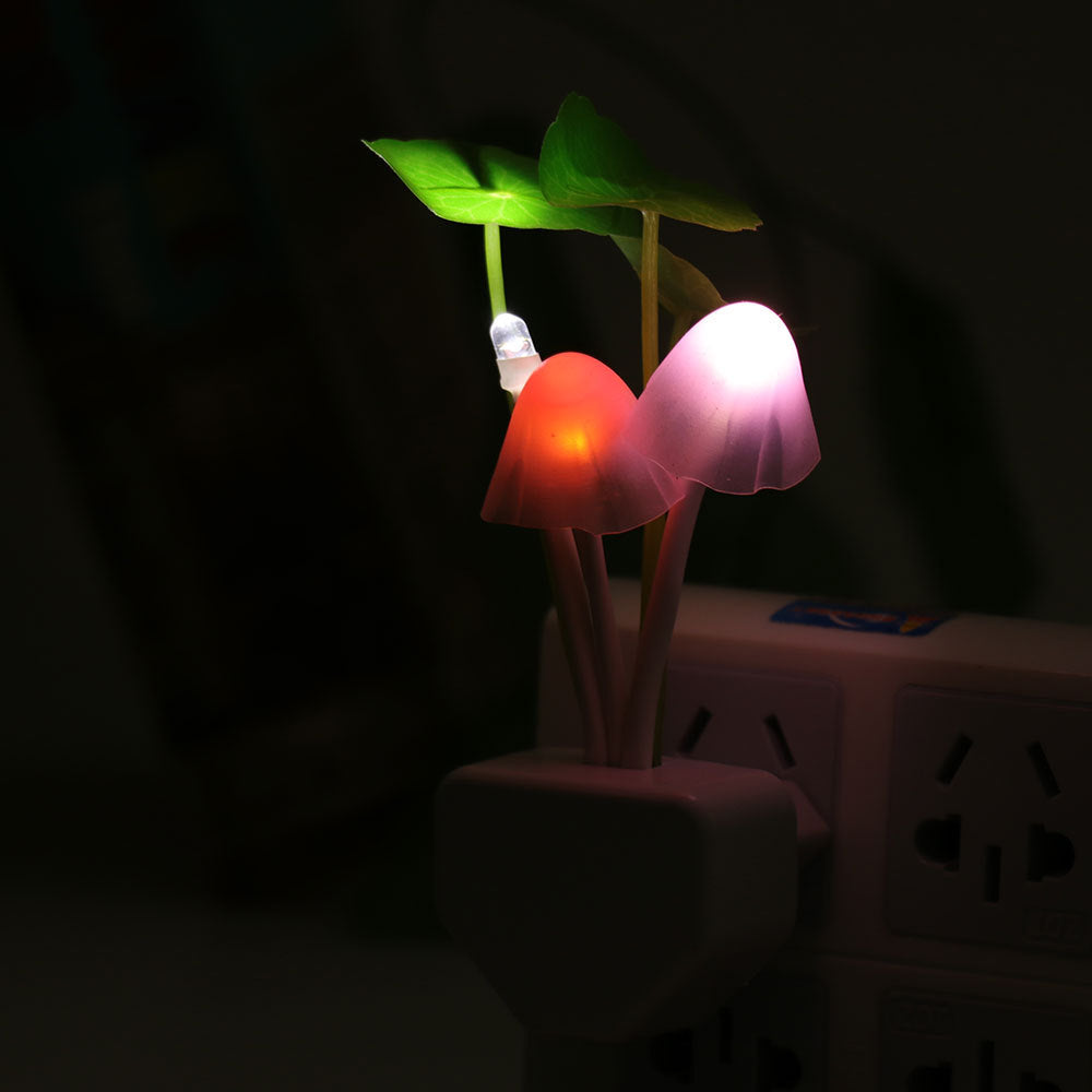 Color-Changing Mushroom LED Lamp