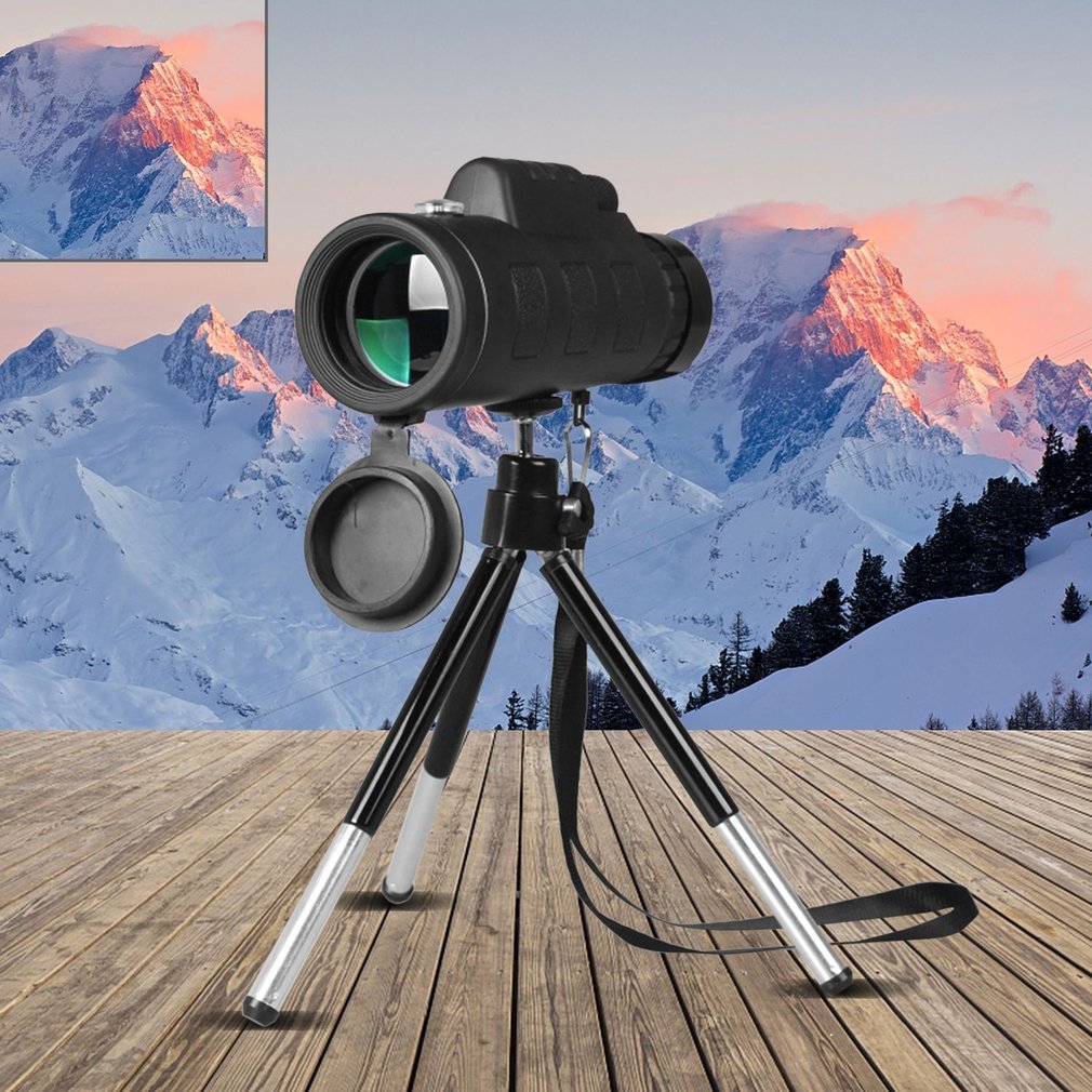 Compact Zoom Scope with Tripod & Compass – Apple Compatible