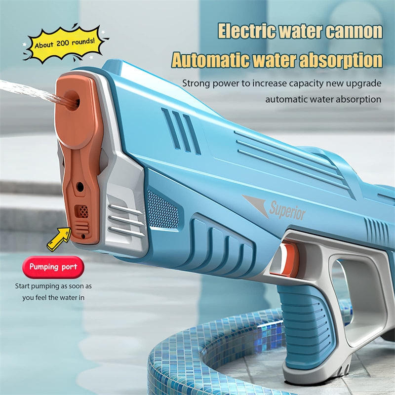 Summer Splash Automatic Electric Water Gun – High-Tech Fun!