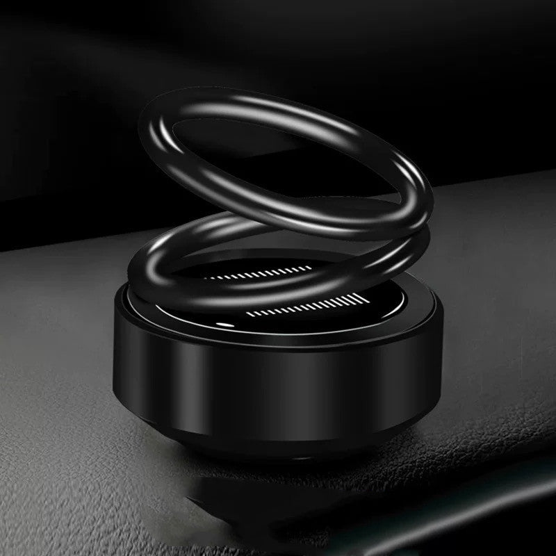 Solar-Powered Rotating Car Air Freshener