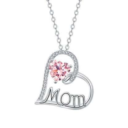Mother’s Heart Copper Jewelry Necklace