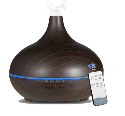 Wood Grain Ultrasonic Aroma Diffuser