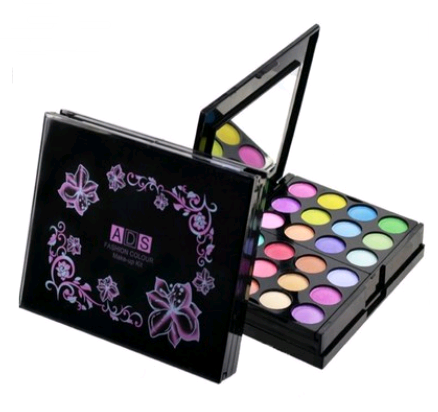 39-Color Makeup Palette: Eyeshadows, Lipsticks, Blush, Powder