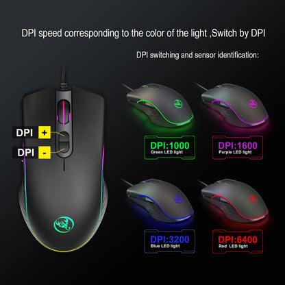 Neon Strike Wired Gaming Mouse