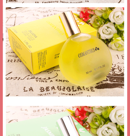 Floral Fragrance Perfume: Jasmine, Rose, Osmanthus