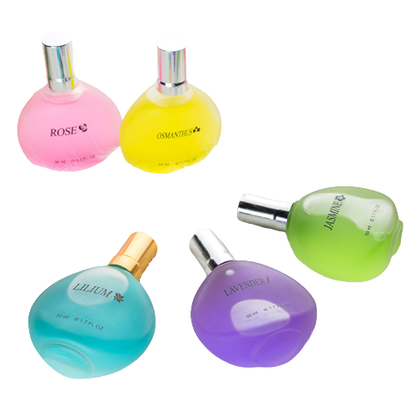 Floral Fragrance Perfume: Jasmine, Rose, Osmanthus