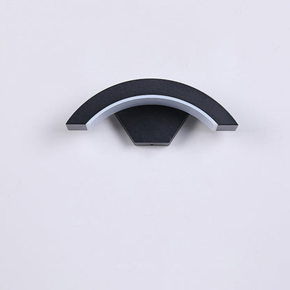Motion Sensor Curved Wall Lamp