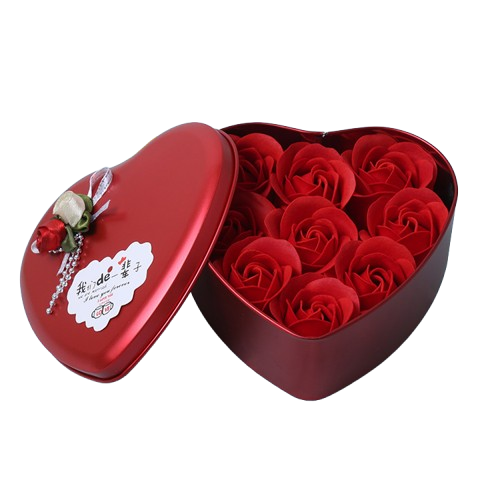 Soap Flower Gift Box