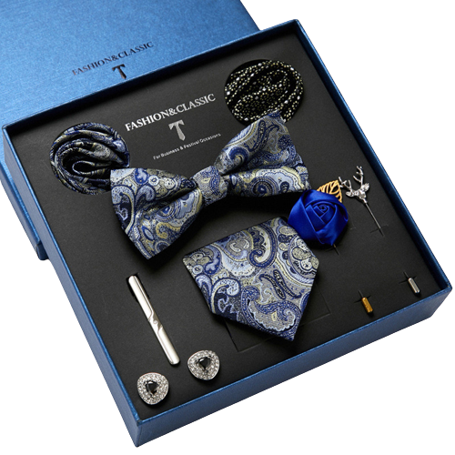 Men's Fashion Tie & Scarf Gift Set