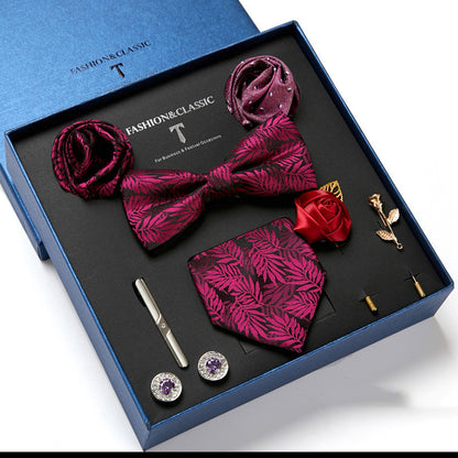 Men's Fashion Tie & Scarf Gift Set