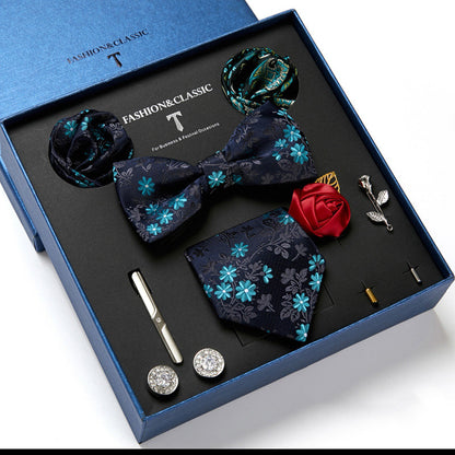 Men's Fashion Tie & Scarf Gift Set