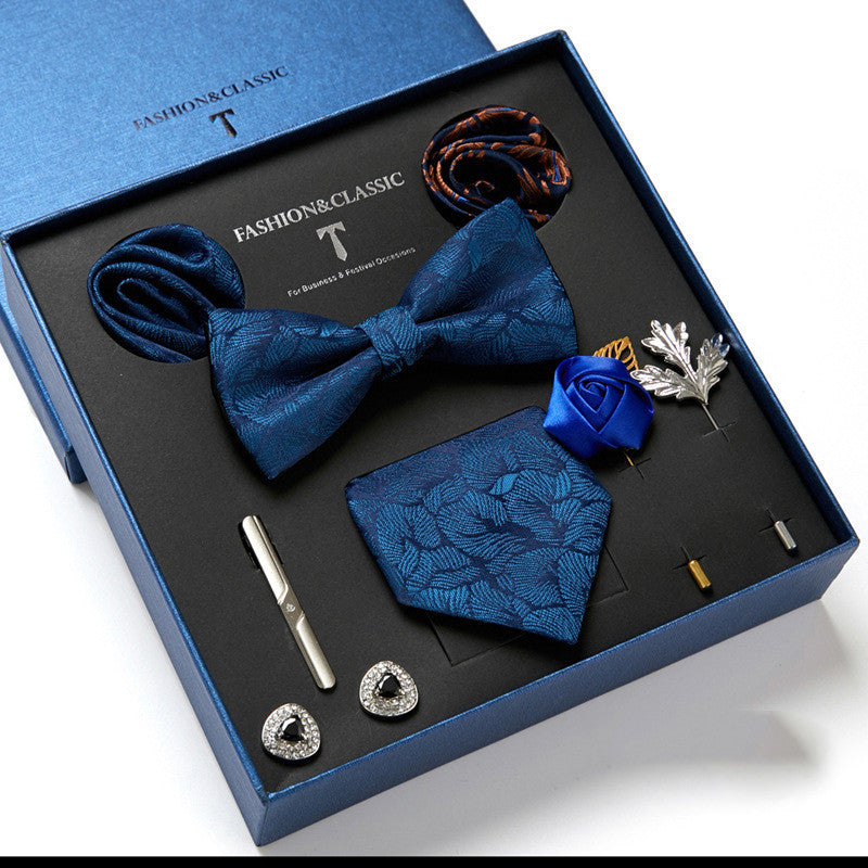 Men's Fashion Tie & Scarf Gift Set