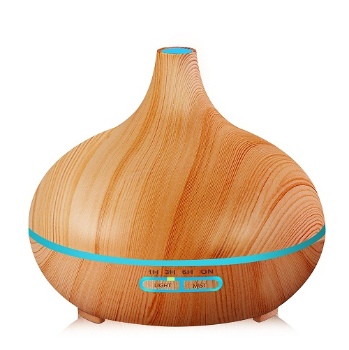 Wood Grain Ultrasonic Aroma Diffuser