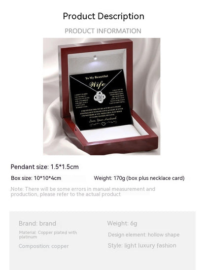 Eternal Star Silver Diamond Necklace