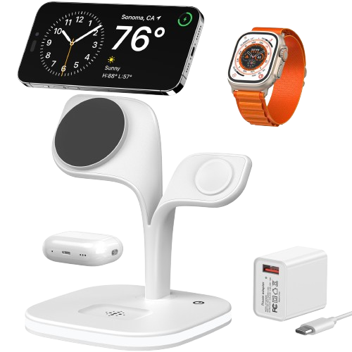 5-in-1 Magnetic Wireless Charging Station