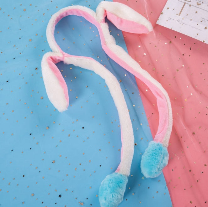 Cute Rabbit Ear Plush Headband – Soft & Adorable Accessory