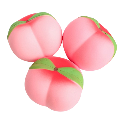 Peach-Shaped Slow Rebound Stress Toy