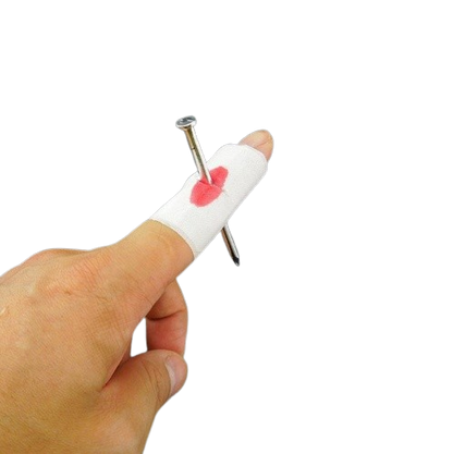 Realistic Nail-in-Finger Prank