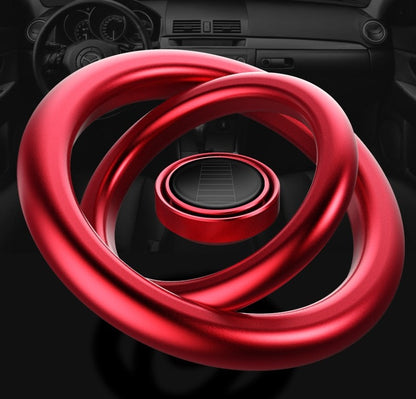 Solar-Powered Rotating Car Air Freshener