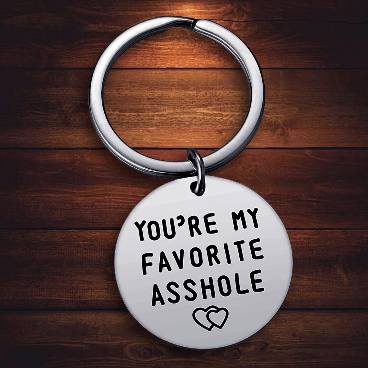 Humorous Keychain Gift for Him