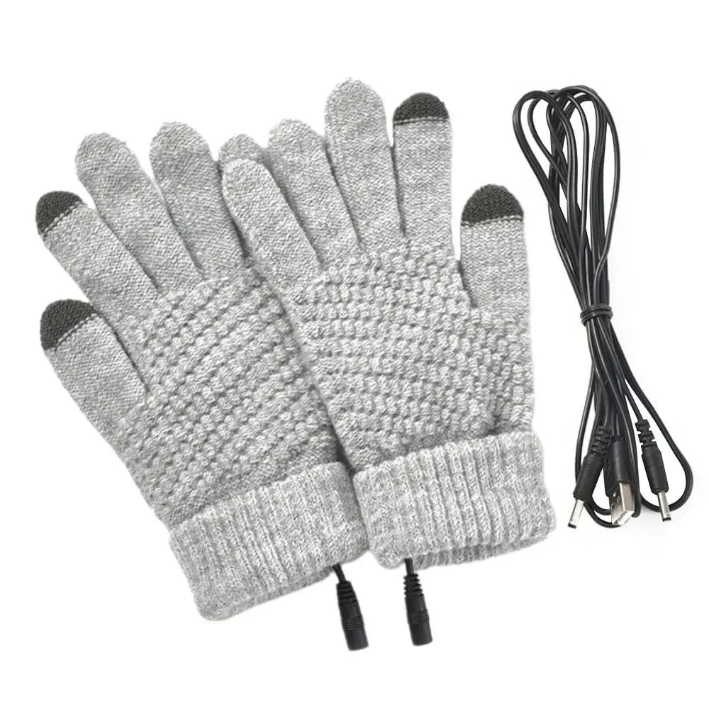 ThermoGoods USB Heated Knit Gloves