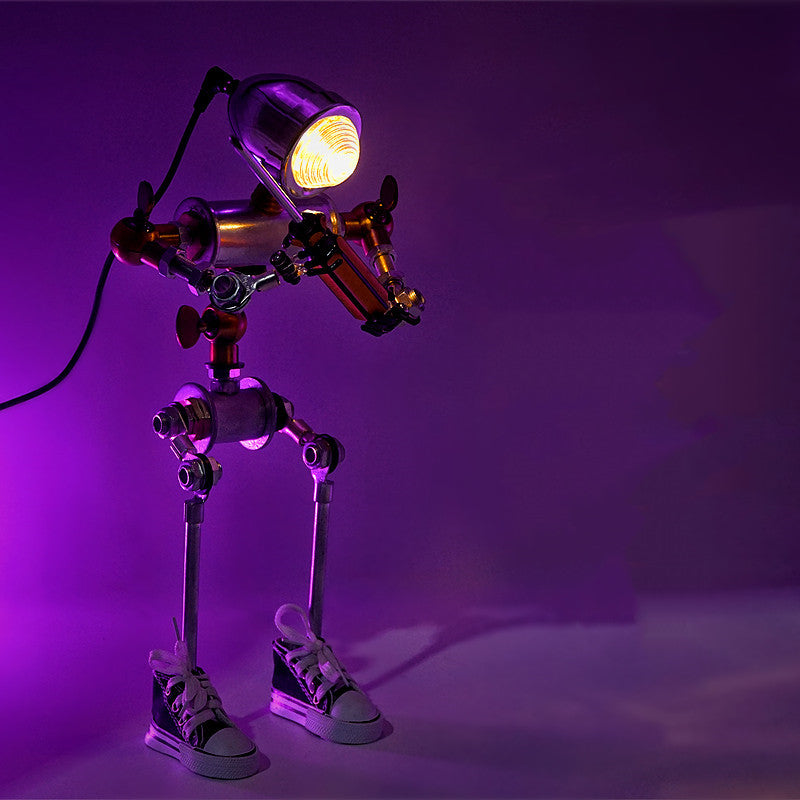 Creative Metal Robot Desk Lamp: Esports Desktop Gift