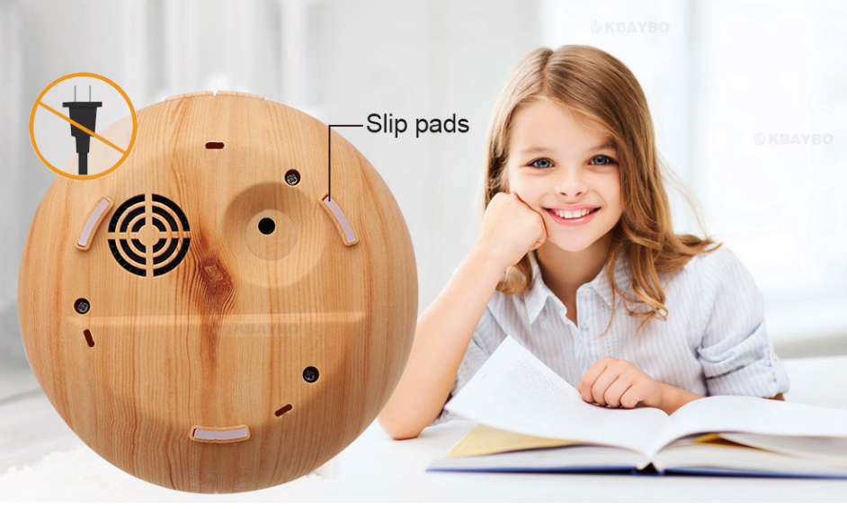 Wood Grain Ultrasonic Aroma Diffuser