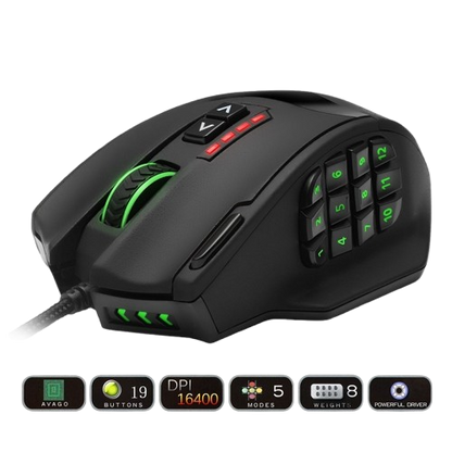 Customizable LED Gaming Mouse