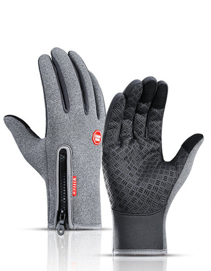 Thermal Sports Gloves – Fleece-Lined, Waterproof & Touch-Enabled