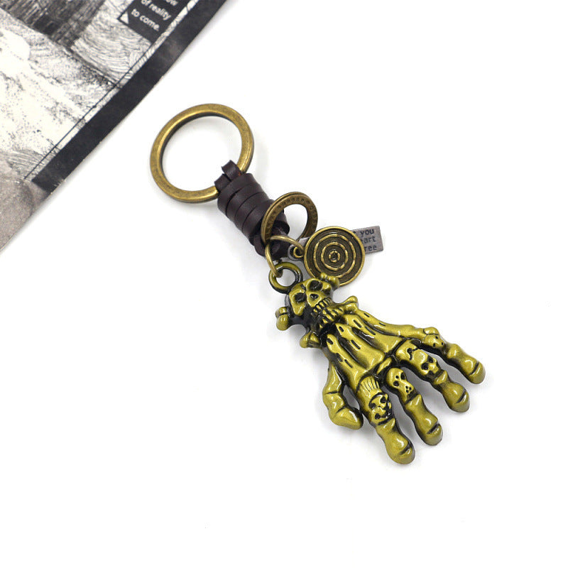 Zinc Alloy Ghost Hand Keychain