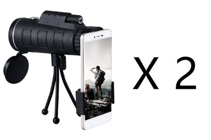 Compact Zoom Scope with Tripod & Compass – Apple Compatible
