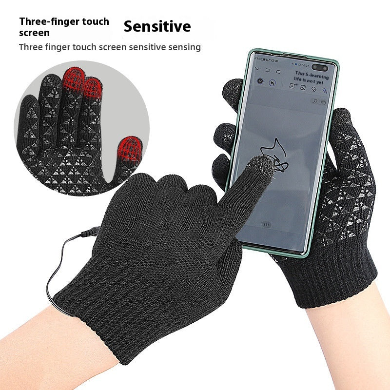 ThermoGoods USB Heated Knit Gloves