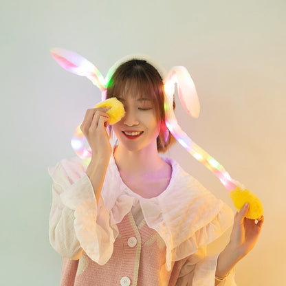 Cute Rabbit Ear Plush Headband – Soft & Adorable Accessory
