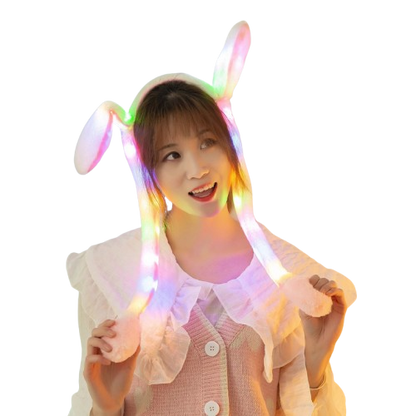Cute Rabbit Ear Plush Headband – Soft & Adorable Accessory