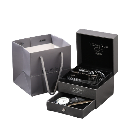 Leather Belt & Wallet Gift Set