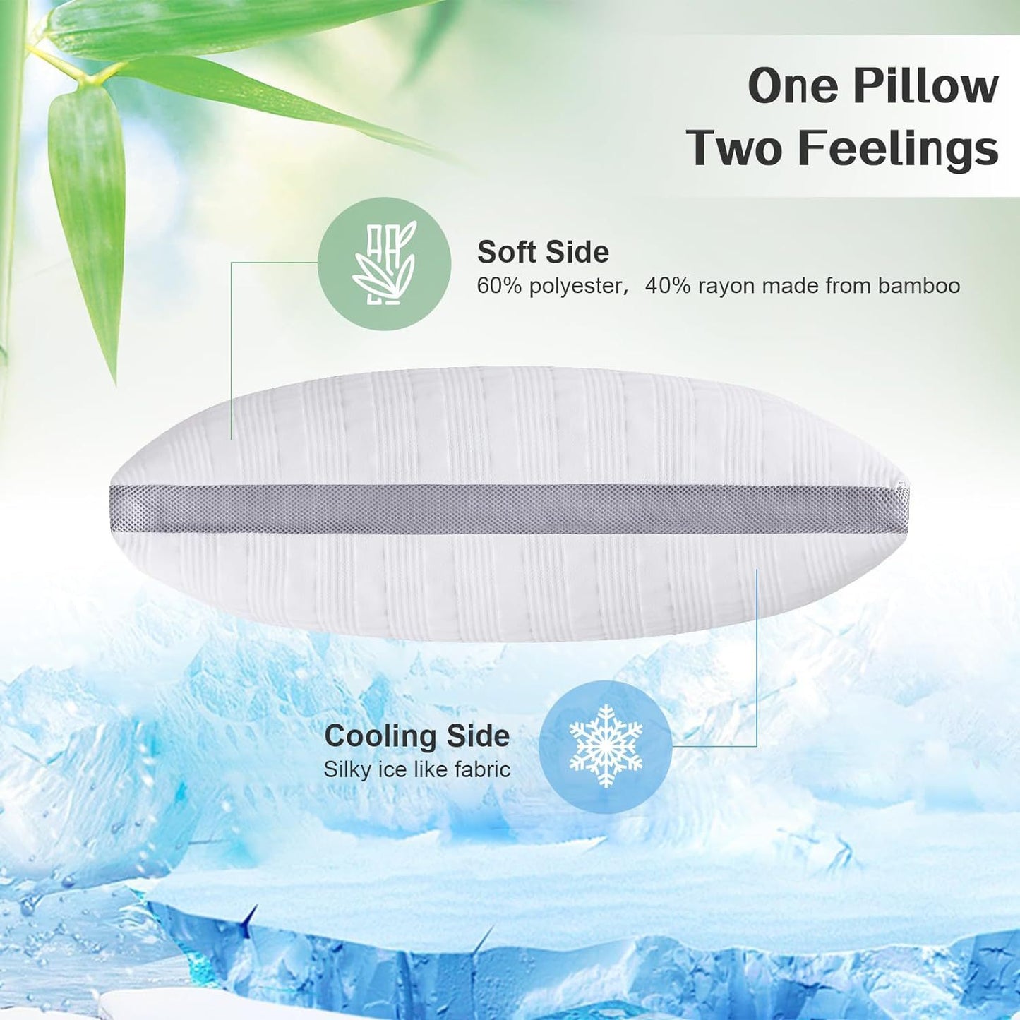 Cooling Pillow Memory Foam