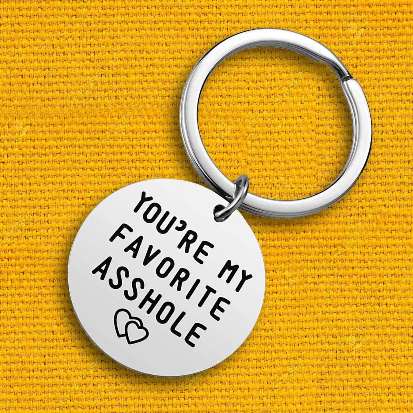 Humorous Keychain Gift for Him