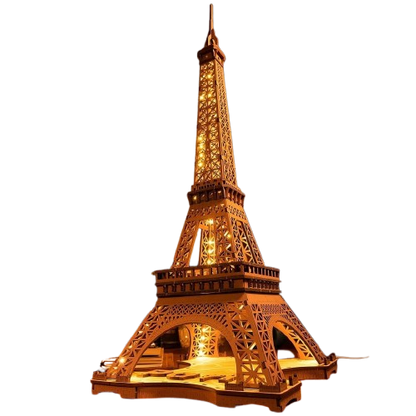 Rolife Night of the Eiffel Tower 3D Wooden Puzzle