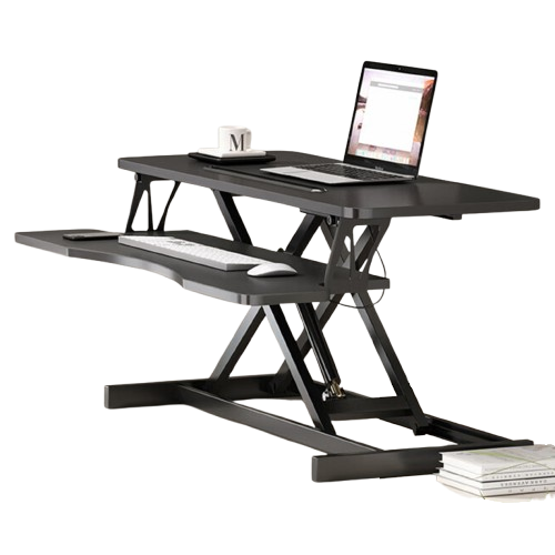 32-Inch Height Adjustable Desk Converter – Sit-to-Stand Workstation