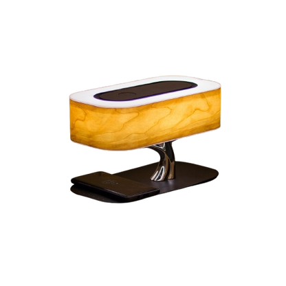 Luxury Smart Tree Lamp – Bluetooth Speaker, Wireless Charging & Dimmable Ambience