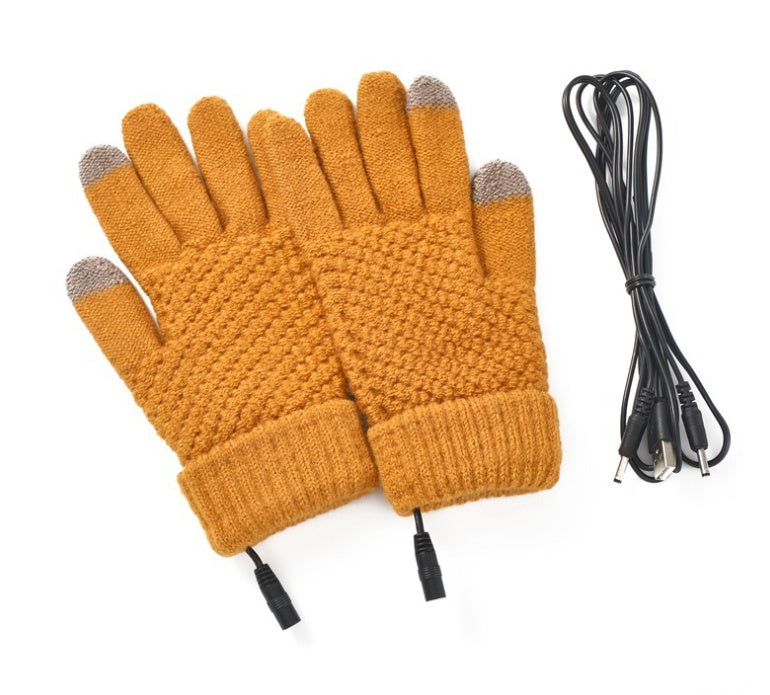 ThermoGoods USB Heated Knit Gloves