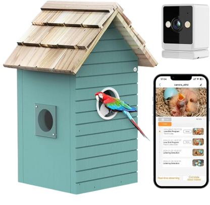 Smart Birdhouse Feeder with Camera