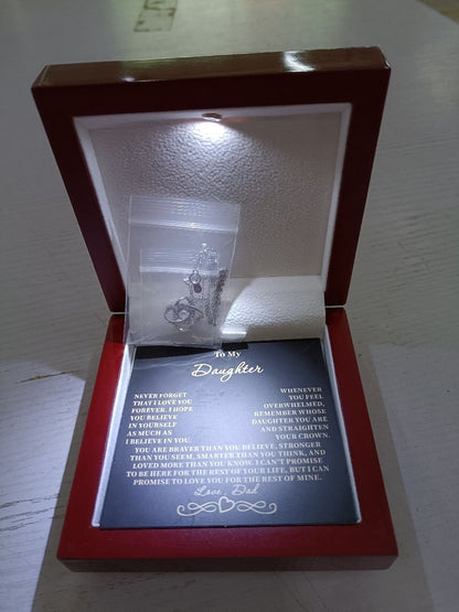 Eternal Star Silver Diamond Necklace