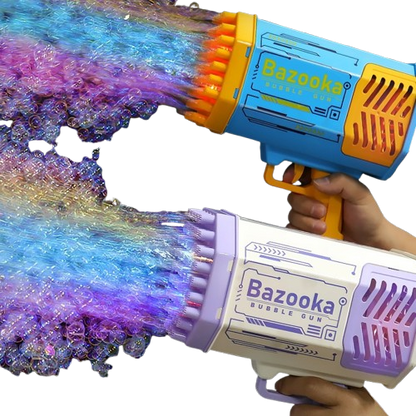 Rocket Bubble Blaster – 69-Hole Automatic Soap Bubble Machine