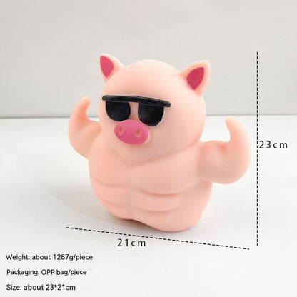 Pig-Shaped Squeeze Stress Relief Toy
