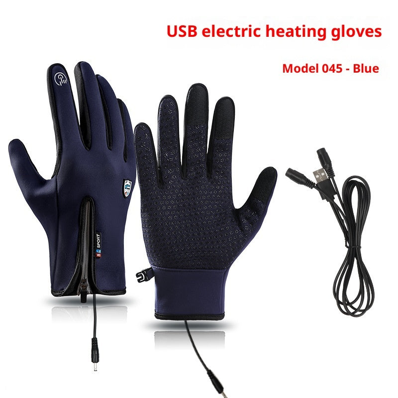 ThermoGoods USB Heated Waterproof Cycling Gloves