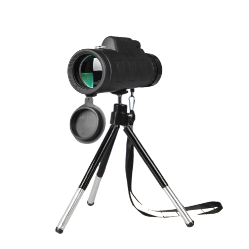 Compact Zoom Scope with Tripod & Compass – Apple Compatible