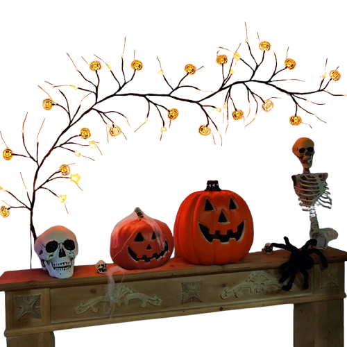 Cool Cartoon Willow Vine Halloween Lights