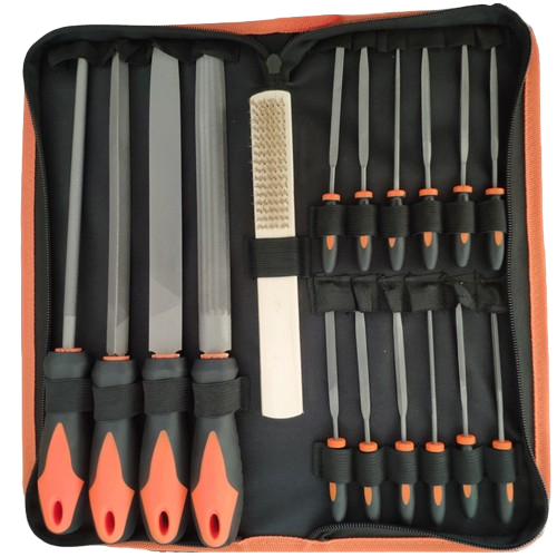 17-Piece Metal File and Polishing Set