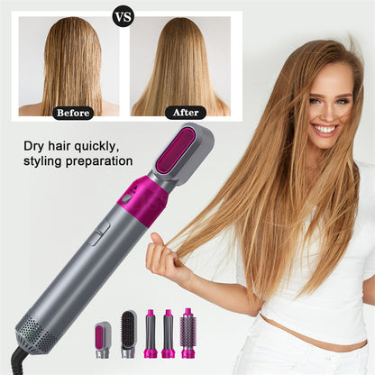 5-in-1 Hot Air Styler: Curl & Straighten